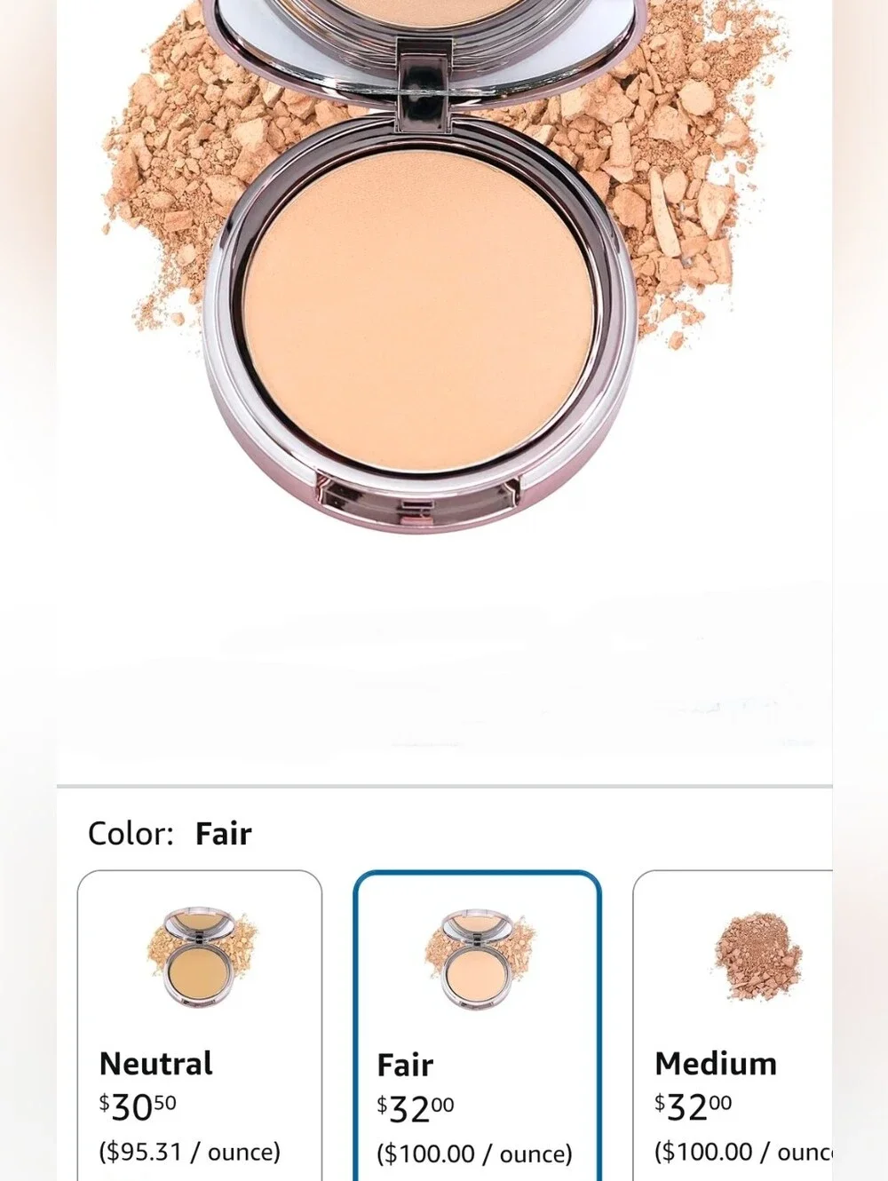 Girlactik Luminous Face Powder In Fair 0.32oz